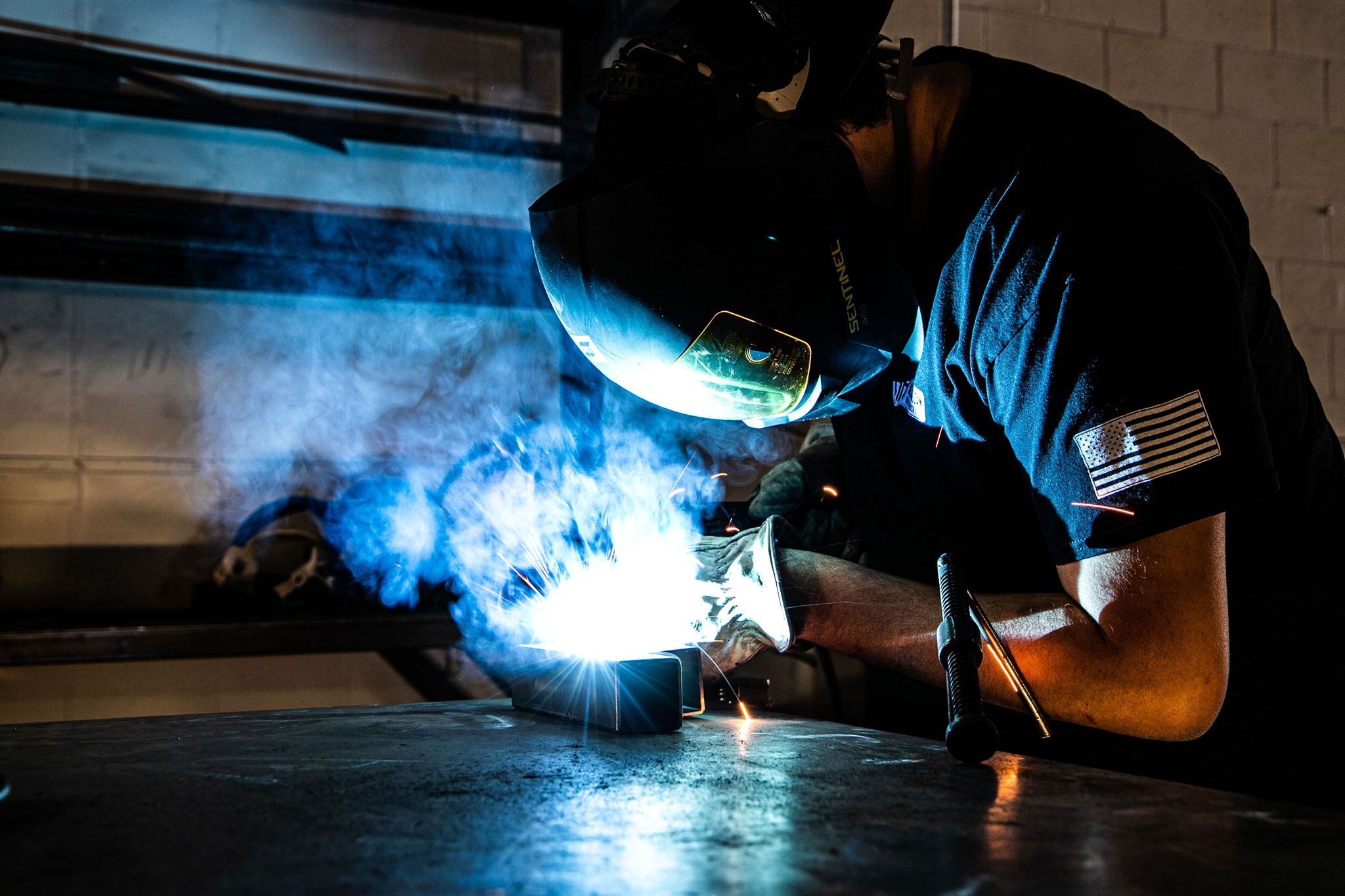 Custom Iron Works welding